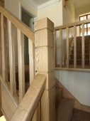 Ash Hollewell Spec with Stop Chamfered (fluted) Spindles
