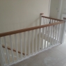 Oak & White Stop Chamfered (fluted)