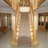 Ash Hollewell Spec with Stop Chamfered (fluted) Spindles